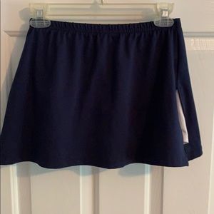 Navy skirt